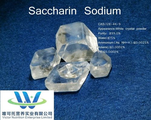 Saccharin Natrium Natrium Saccharin 8-12 Mesh Lebensmittel-Süßungsmittel für die Anpassung