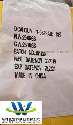 Anpassung Dikalziumphosphat Futtermittel Grade Granulat Min 18% P auf individuelle Anfrage
