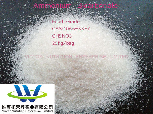 Doppelreaktion von Backpulver Ammoniumbicarbonat Lebensmittelqualität 99,2%Min CAS 1066-33-7