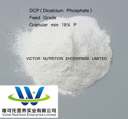 Futtermittelgranulat DCP Fami-QS Zusatzstoff 18% Pulver für die Aquakultur