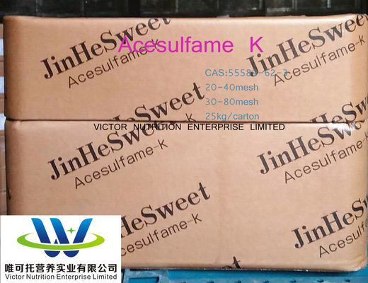 Aspartam Acesulfam Kalium Acesulfam-K Pulver CAS 55589-62-3 für Lebensmittelzusatzstoffe