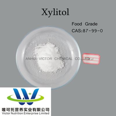 Lebensmittelzusatzstoffe Süßstoff 80-100 Mesh EINECS 201-788-0 CAS 87-99-0 Lebensmittelqualität Xylitol
