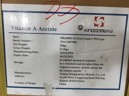 Top- Vitamin A1000 000 IU/G Futtermittel für Geflügelfuttermittel EINECS 200-673-2 Zertifiziert