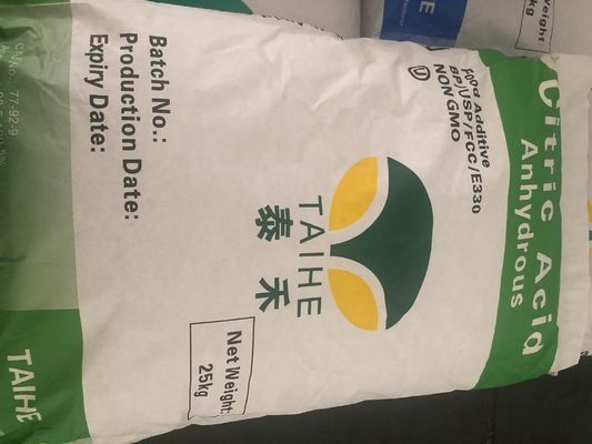 Zertifizierung BRC Monohydrat/wasserfreie Zitronensäure als Lebensmittelzusatzstoff