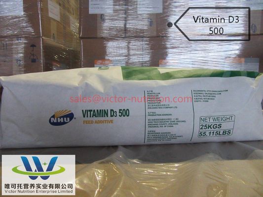 Verpackung Cholecalciferol Vitamin D3-Pulver EINECS 200-673-2 für die Gesundheitsfürsorge