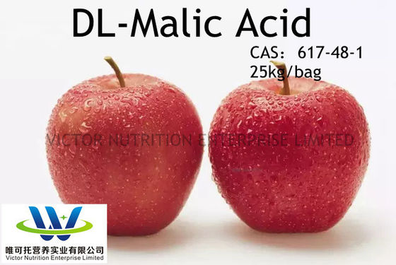 Lebensmittelzusatzstoff Dl-Malsäure CAS 617-48-1 im Verpackungsmaterial und in der normalen Lagerart