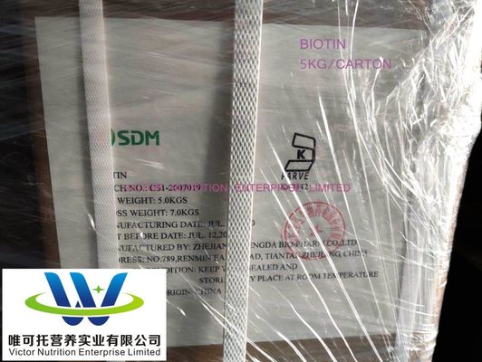 D-Biotin CAS Nr. 58-85-5 Vitamin H Vitamin B7 EINECS 200-399-3 Verpackungsmaterial Papier