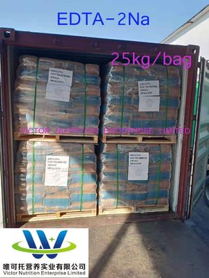 Weißes Pulver von Industriequalität EDTA-4na / EDTA-2na 99% CAS 64-02-8 Formel C10h12n2na4o8