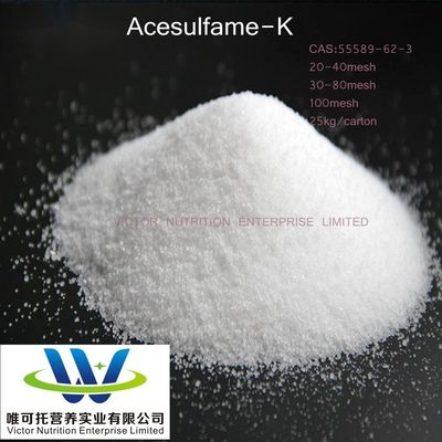 Wettbewerbsfähiges Acesulfam-K CAS 33665-90-6 für Süßstoffe der Formel C4h5no4s