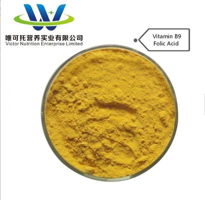 Folsäure Vitamin B9 Pulver 95% Formel C19h19n7o6 mit und &gt; 90% Wirkstoffe