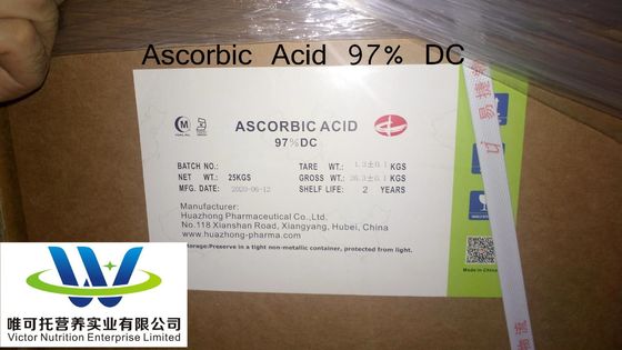 Lebensmittelzusatzstoff Ascorbinsäure DC97% Vitamin C CAS Nr. 50-81-7