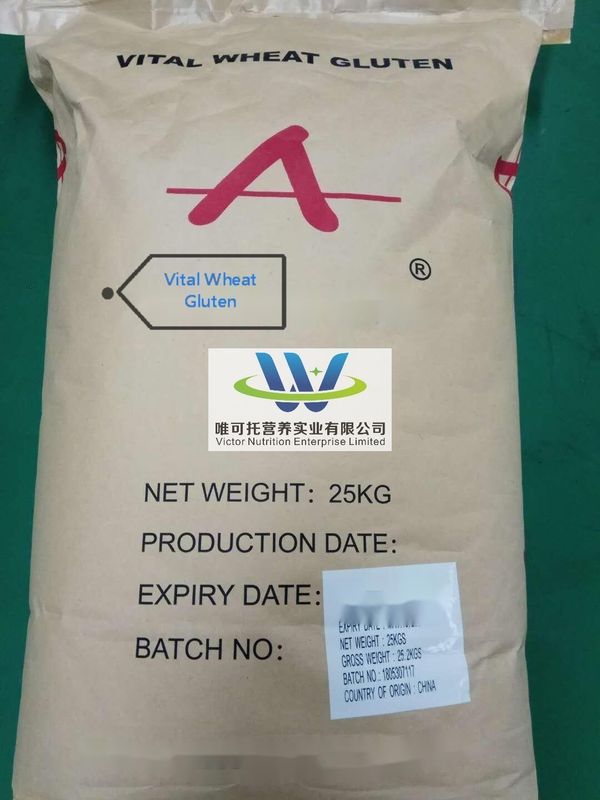 Zusammengefasste Anforderung Vital Wheat Gluten/Lebensmittelzusatzstoff/CAS 8002-80-0 EINECS 232-317-7