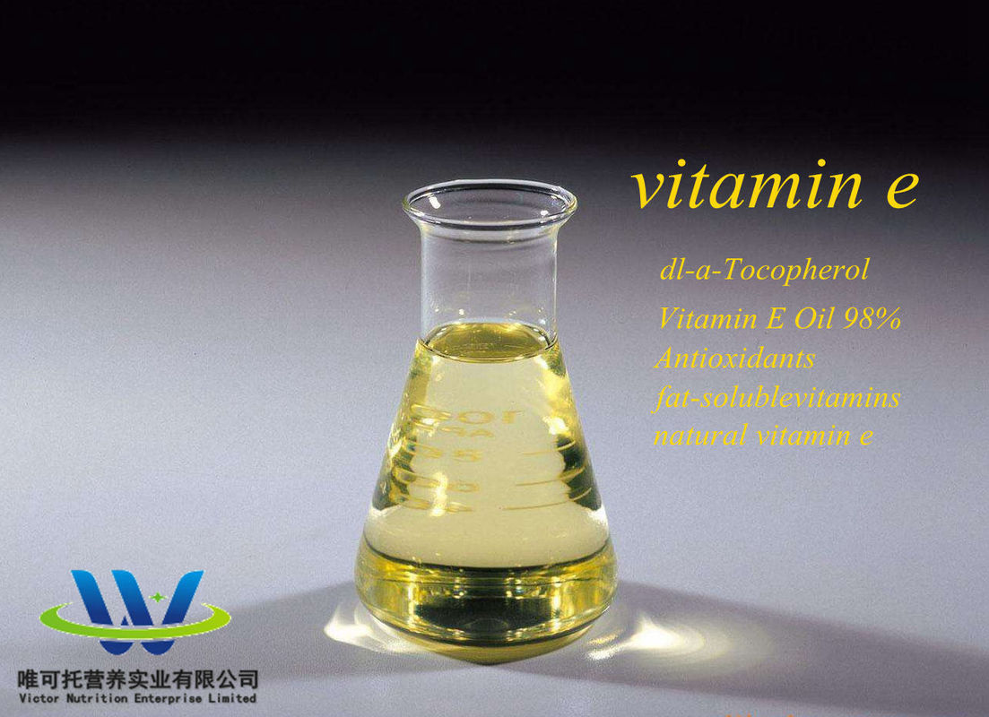Dl-Alpha Tocopheryl Acetate Vitamin E Öl 98% für Lebensmittelzusatzstoffe und individuell angefordert